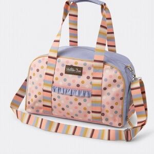 Matilda Jane Just Imagine Sleepover Duffle Bag With Shoe Compartment Girls Tote